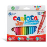 Фломастеры CARIOCA (Италия) "Joy", 36 цветов, суперсмываемые, 40616 по низкой цене оптом 