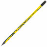 Карандаш чернографитный BRAUBERG "PREMIUM TURKEY", 1 шт., "Flame", НВ, ассорти, дисплей,181565 по низкой цене оптом 