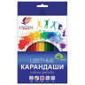Карандаши цветные ЛУЧ "Классика", 18 цв., заточенные, шестигранные, картонная упаковка, 29С 1711-08 по низкой цене оптом 