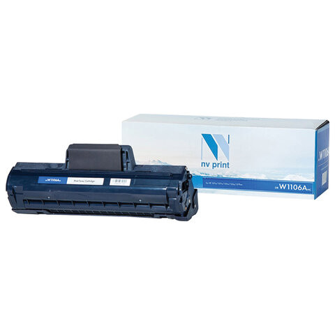 Картридж лазерный NV PRINT (NV-W1106A) для HP 107a/107w/135a/135w/137fnw, ресурс 1000 страниц по низкой цене оптом 