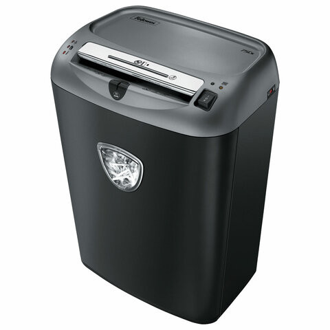Уничтожитель (шредер) FELLOWES POWERSHRED 75Cs, 4 уровень секретности, фрагменты 4x38мм, 12лcт., 27л, FS-46750 по низкой цене оптом Краснодар, Москва, Уфа, Казань, Барнаул, Владивосток, Хабаровск, Сахалин, Красноярск, Екатеренбург, 