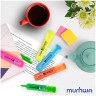 Текстовыделитель MunHwa "UnderLine" зеленый, 1-5мм по низкой цене оптом Краснодар, Москва, Уфа, Казань, Барнаул, Владивосток, Хабаровск, Сахалин, Красноярск, Екатеренбург, 