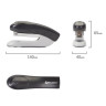 Степлер №24/6, 26/6 BRAUBERG "Original", до 25 листов, черный, 222533 по низкой цене оптом 