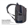 Рюкзак BRAUBERG "MainStream 2", 35 л, размер 45х32х19 см, ткань, серо-синий, 224446 по низкой цене оптом Краснодар, Москва, Уфа, Казань, Барнаул, Владивосток, Хабаровск, Сахалин, Красноярск, Екатеренбург, 