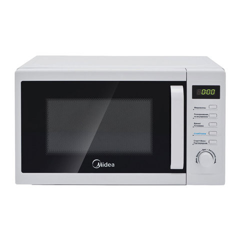 Микроволновая печь MIDEA AM820CUK-W объем 20 л, мощность 800 Вт, механическое управление по низкой цене оптом 
