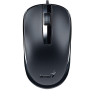Мышь проводная GENIUS DX-120, USB, 2 кнопки + 1 колесо-кнопка, оптическая, черная, 31010105100 по низкой цене оптом Краснодар, Москва, Уфа, Казань, Барнаул, Владивосток, Хабаровск, Сахалин, Красноярск, Екатеренбург, 