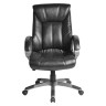 Кресло офисное BRABIX "Maestro EX-506", экокожа, черное, 530877 по низкой цене оптом Краснодар, Москва, Уфа, Казань, Барнаул, Владивосток, Хабаровск, Сахалин, Красноярск, Екатеренбург, 