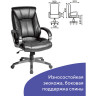 Кресло офисное BRABIX "Maestro EX-506", экокожа, черное, 530877 по низкой цене оптом Краснодар, Москва, Уфа, Казань, Барнаул, Владивосток, Хабаровск, Сахалин, Красноярск, Екатеренбург, 