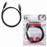 Кабель (патчкорд) UTP 5E категория, RJ-45, 1 м, SONNEN, для подключения по локальной сети LAN, 513122 по низкой цене оптом 