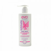 Крем-мыло для интимной гигиены гипоаллергенное с молочной кислотой 200мл EVO Intimate, 1436