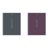 Тетрадь А5 80л. HATBER гребень, клетка, Soft-touch ламинация, Криптография (микс в спайке), 090314, 80Т5лВ1гр по низкой цене оптом 