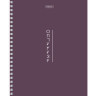 Тетрадь А5 80л. HATBER гребень, клетка, Soft-touch ламинация, Криптография (микс в спайке), 090314, 80Т5лВ1гр по низкой цене оптом 