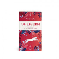 Чай NIKTEA "Energy" оолонг со вкусом энергетика, 21 пакетик в конвертах по 1,5 г, TALTHA-DP0100