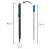 Ручка подарочная шариковая BRAUBERG "Delicate Blue", корпус синий, узел 1 мм, линия письма 0,7 мм, синяя, 141400 по низкой цене оптом 