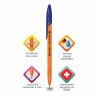Ручка шариковая BRAUBERG "ULTRA ORANGE", СИНЯЯ, узел 0,7 мм, чернила ГЕРМАНИЯ, наконечник ШВЕЙЦАРИЯ, 143562 по низкой цене оптом Краснодар, Москва, Уфа, Казань, Барнаул, Владивосток, Хабаровск, Сахалин, Красноярск, Екатеренбург, 