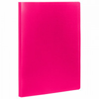 Папка на 2 кольцах А4 BRAUBERG PIXEL, 25 мм, маджента, до 170 листов, 0,5 мм, 273036