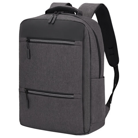 Рюкзак HEIKKI PANEL (ХЕЙКИ) отделение для ноутбука, USB-порт, багажная лента, серый, 44x30x13 см, 273903 по низкой цене оптом 