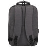 Рюкзак HEIKKI PANEL (ХЕЙКИ) отделение для ноутбука, USB-порт, багажная лента, серый, 44x30x13 см, 273903 по низкой цене оптом 