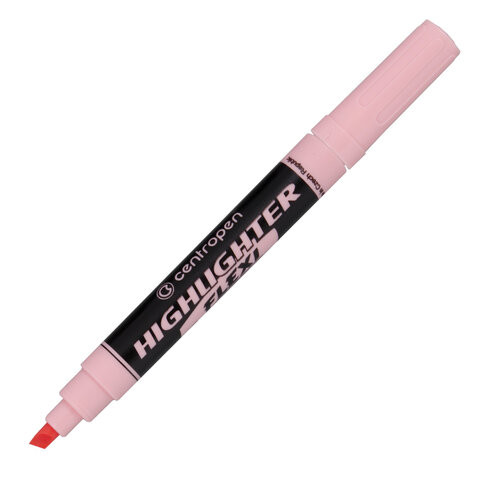 Текстовыделитель CENTROPEN "Flexi", ПАСТЕЛЬНЫЙ РОЗОВЫЙ, гибкий наконечник, 1-5 мм, 8542, 4 8542 0156 по низкой цене оптом Краснодар, Москва, Уфа, Казань, Барнаул, Владивосток, Хабаровск, Сахалин, Красноярск, Екатеренбург, 