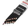 Карандаши угольные BRAUBERG ART CLASSIC, НАБОР 12 шт, заточенные, (МЯГКИЙ, СРЕДНИЙ, ТВЕРДЫЙ), 181293 по низкой цене оптом 