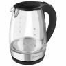Чайник SCARLETT SC-EK27G89, 1,7 л, 2200 Вт, закрытый нагревательный элемент, стекло, черный по низкой цене оптом Краснодар, Москва, Уфа, Казань, Барнаул, Владивосток, Хабаровск, Сахалин, Красноярск, Екатеренбург, 