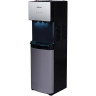 Кулер для воды HOT FROST V400AS, напольный, НАГРЕВ/ОХЛАЖДЕНИЕ КОМПРЕССОРНОЕ, 3 крана, серебристый/черный, 120140001 по низкой цене оптом Краснодар, Москва, Уфа, Казань, Барнаул, Владивосток, Хабаровск, Сахалин, Красноярск, Екатеренбург, 