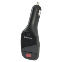 FM-трансмиттер DEFENDER RT-Tone, USB 2.0, SD, Micro SD, черный, 68007