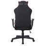 Кресло компьютерное BRABIX "GT Racer GM-101", подушка, ткань, черное/красное, 531820 по низкой цене оптом 