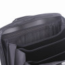 Папка-портфель пластиковая BRAUBERG А4+ (375х305х60 мм), 4 отделения, 2 кармана, серая, 228685 по низкой цене оптом Краснодар, Москва, Уфа, Казань, Барнаул, Владивосток, Хабаровск, Сахалин, Красноярск, Екатеренбург, 