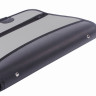 Папка-портфель пластиковая BRAUBERG А4+ (375х305х60 мм), 4 отделения, 2 кармана, серая, 228685 по низкой цене оптом Краснодар, Москва, Уфа, Казань, Барнаул, Владивосток, Хабаровск, Сахалин, Красноярск, Екатеренбург, 