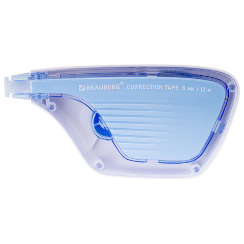 Корректирующая лента BRAUBERG ULTRA, 5 мм х 12 м, корпус бело-голубой, блистер, 229064 по низкой цене оптом 