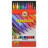 Карандаши цветные художественные KOH-I-NOOR "Progresso", 12 цветов, 7,1 мм, в лаке, без дерева, заточенные, 8756012007PZ