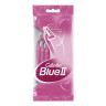 Бритвы одноразовые КОМПЛЕКТ 5 шт., GILLETTE (Жиллет) BLUE 2, для женщин по низкой цене оптом 