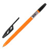 Ручка шариковая BRAUBERG "ULTRA ORANGE", ЧЕРНАЯ, узел 0,7 мм, чернила ГЕРМАНИЯ, наконечник ШВЕЙЦАРИЯ, 143563 по низкой цене оптом Краснодар, Москва, Уфа, Казань, Барнаул, Владивосток, Хабаровск, Сахалин, Красноярск, Екатеренбург, 