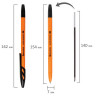 Ручка шариковая BRAUBERG "ULTRA ORANGE", ЧЕРНАЯ, узел 0,7 мм, чернила ГЕРМАНИЯ, наконечник ШВЕЙЦАРИЯ, 143563 по низкой цене оптом Краснодар, Москва, Уфа, Казань, Барнаул, Владивосток, Хабаровск, Сахалин, Красноярск, Екатеренбург, 