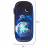 Пенал BRAUBERG, 1 отделение, 1 откидная планка, EVA, 22х5см, Planet, 272336 по низкой цене оптом 