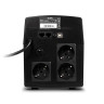 Источник бесперебойного питания SVEN Pro 1000, 1000VA (720W), 3 евророзетки, 2 розетки RJ45, SV-013868 по низкой цене оптом 