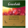 Чай GREENFIELD (Гринфилд) "Summer Bouquet" ("Летний букет"), травяной, 100 пакетиков в конвертах по 2 г, 0878-09 по низкой цене оптом 