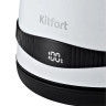 Чайник KITFORT КТ-6121-2, 1,7 л, 2200 Вт, закрытый нагревательный элемент, LED-дисплей, ТЕРМОРЕГУЛЯТОР, сталь, белый по низкой цене оптом Краснодар, Москва, Уфа, Казань, Барнаул, Владивосток, Хабаровск, Сахалин, Красноярск, Екатеренбург, 