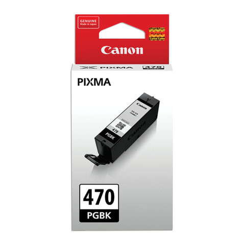 Картридж струйный CANON (PGI-470PGBK) PIXMA MG5740/MG6840/MG7740, черный пигментный, оригинальный, ресурс 300 стр., 0375C001 по низкой цене оптом 