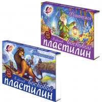 Пластилин восковой ЛУЧ "Фантазия", 8 цветов, 120 г, со стеком, картонная упаковка, 25С1522-08