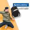 Рюкзак BRAUBERG "Sprinter", 30 л, размер 46х34х21 см, ткань, серо-белый, 224453 по низкой цене оптом Краснодар, Москва, Уфа, Казань, Барнаул, Владивосток, Хабаровск, Сахалин, Красноярск, Екатеренбург, 