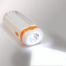 Фонарь светодиодный ЭРА KA10S, 10 х LED + 1 х LED, 2 режима, туристический, аккумуляторный заряд от 220 V, Б0025642 по низкой цене оптом 