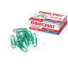 Скрепки ОФИСМАГ, 25 мм, зеленые, 100 шт., в картонной коробке, 226246 по низкой цене оптом 