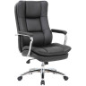 Кресло офисное BRABIX PREMIUM "Amadeus EX-507", экокожа, хром, черное, 530879 по низкой цене оптом Краснодар, Москва, Уфа, Казань, Барнаул, Владивосток, Хабаровск, Сахалин, Красноярск, Екатеренбург, 