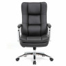 Кресло офисное BRABIX PREMIUM "Amadeus EX-507", экокожа, хром, черное, 530879 по низкой цене оптом Краснодар, Москва, Уфа, Казань, Барнаул, Владивосток, Хабаровск, Сахалин, Красноярск, Екатеренбург, 