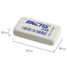 Ластик FACTIS 24 R (Испания), 52х29х10 мм, белый, прямоугольный, CNF24R по низкой цене оптом 