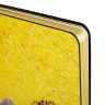 Ежедневник недатированный А5 (138х213 мм), BRAUBERG VISTA, под кожу, гибкий, 136 л., "Van Gogh", 111987 по низкой цене оптом 