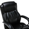 Кресло офисное BRABIX PREMIUM "Status HD-003", нагрузка до 250 кг, рециклированная кожа, хром, черное, 531821 по низкой цене оптом 