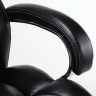 Кресло офисное BRABIX PREMIUM "Status HD-003", нагрузка до 250 кг, рециклированная кожа, хром, черное, 531821 по низкой цене оптом 